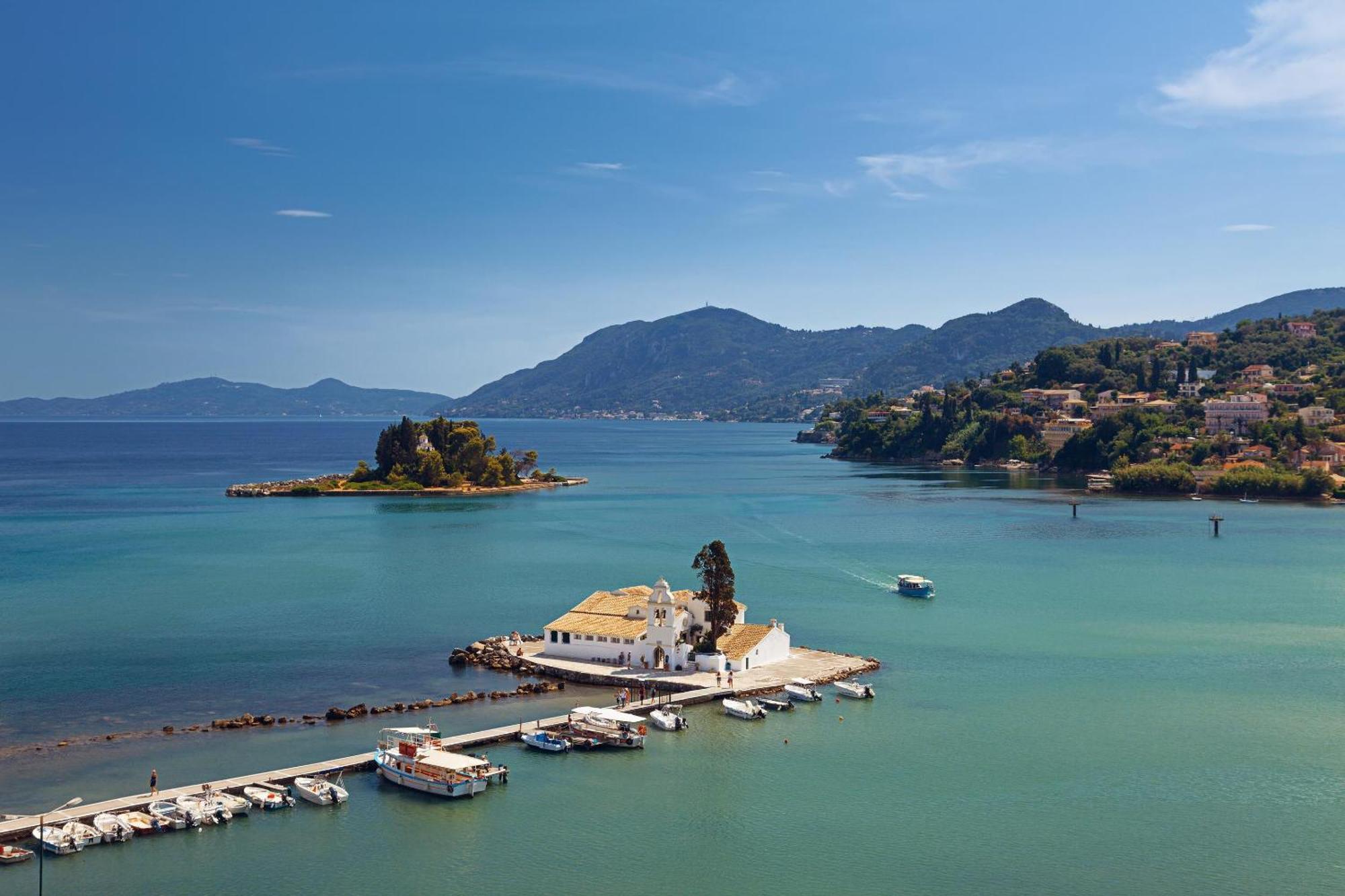 Hotel Ikos Odisia à Corfu  Extérieur photo