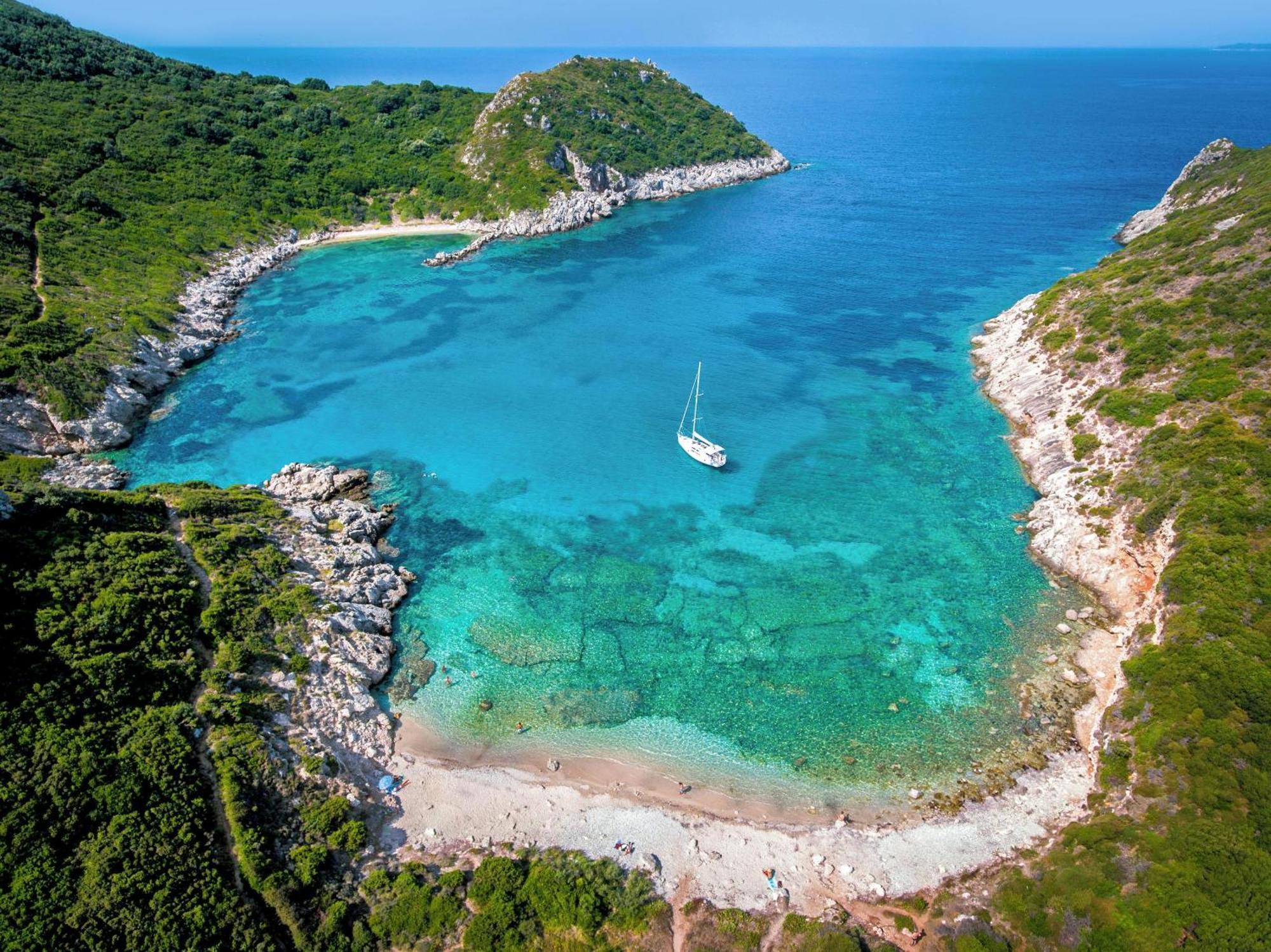 Hotel Ikos Odisia à Corfu  Extérieur photo